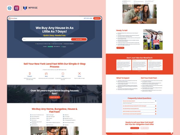 HomeAway - Mortgage Advice Landing Page for Lead Generation