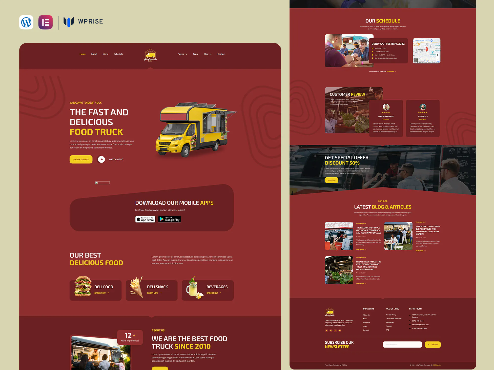 Food Truck & Restaurant